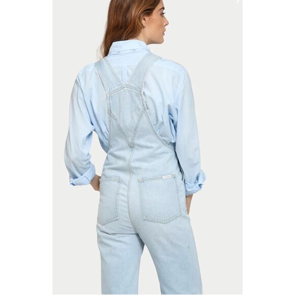EVE Denim The Olympia Overall in Nolita Light Blue Size 30 - Picture 9 of 9